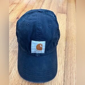 Carhartt Trucker Hat Blue  Mesh Back Adjustable Size Snapback Mens Unisex Cap